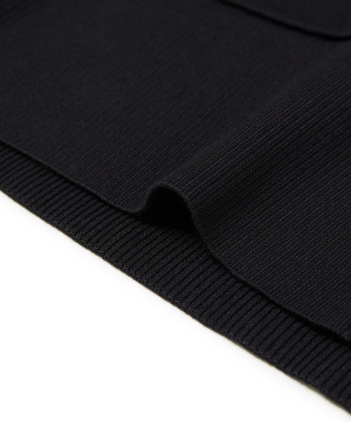 ADAM ET ROPE'（アダムエロペ）の「【サステナブル】ロゴボタンミドルカーディガン（カーディガン/ボレロ・レディース・ブラック/オレンジ系その他/オフホワイト・FREE）」の22枚目の写真