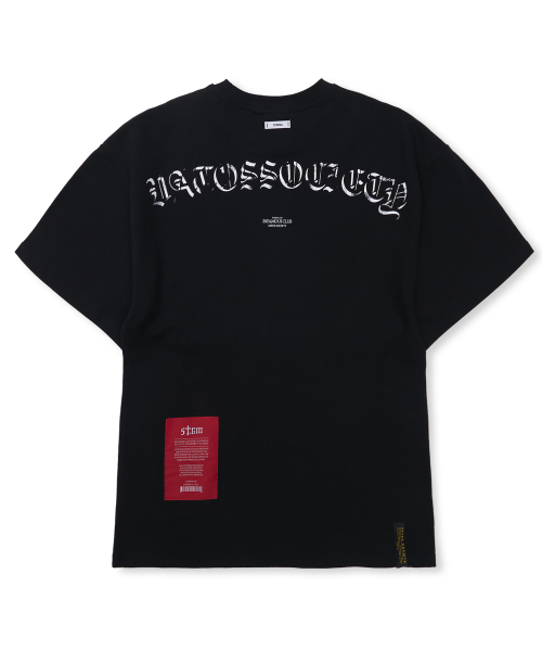 STIGMA(スティグマ)の「インファマス セミオーバーサイズTシャツ ブラック(Tシャツ/カットソー・メンズ・その他・MEDIUM/LARGE)」の2枚目の写真