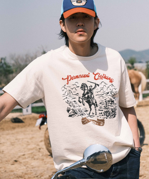 VDR（ブイディアール）の「ROUGHRIDERS T-SHIRT [Vanilla]（Tシャツ/カットソー・メンズ・その他・X-LARGE/MEDIUM/LARGE）」の11枚目の写真