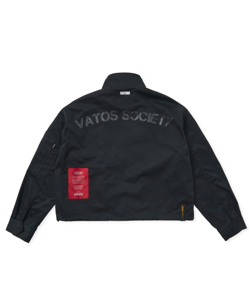 STIGMA(スティグマ)の「S56 OVERSIZED CROP MILITARY JACKET BLACK(その他アウター・メンズ・その他・MEDIUM/LARGE/X-LARGE)」の2枚目の写真