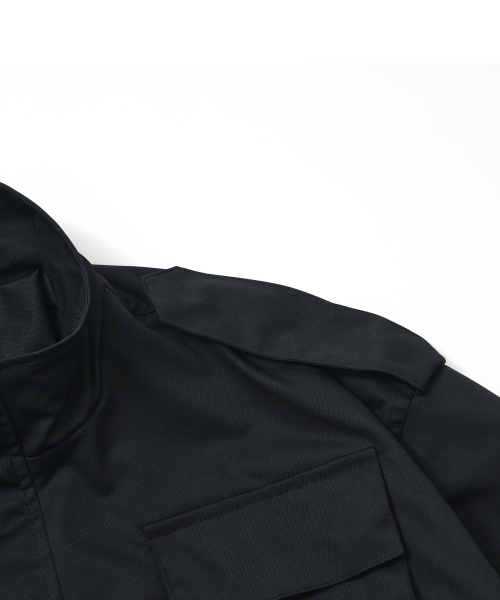 STIGMA(スティグマ)の「S56 OVERSIZED CROP MILITARY JACKET BLACK(その他アウター・メンズ・その他・MEDIUM/LARGE/X-LARGE)」の5枚目の写真