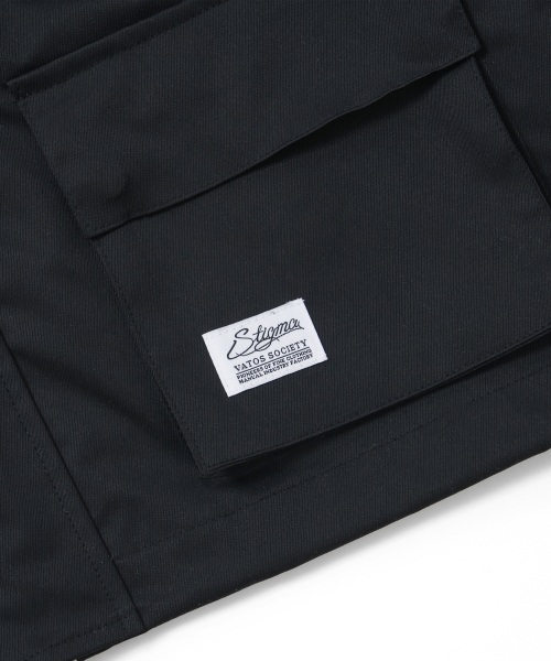 STIGMA(スティグマ)の「S56 OVERSIZED CROP MILITARY JACKET BLACK(その他アウター・メンズ・その他・MEDIUM/LARGE/X-LARGE)」の7枚目の写真
