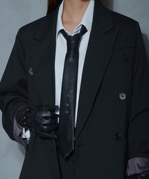 ✨ほぼ未使用✨ディオールオム ワンポイントロゴ 刺繍 ブラック ネクタイ 高級 ネクタイ（ブラック/黒色系・ブランドロゴ）ファッション通販 - ZOZOTOWN