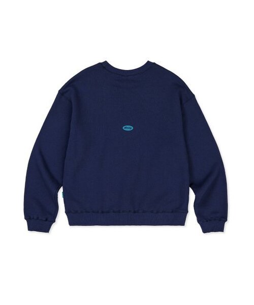 MMLG（エムエムエルジー）の「[Mmlg] AMATEUR SWEAT (BLUE NAVY)（スウェット・レディース・その他・MEDIUM/SMALL/LARGE）」の2枚目の写真