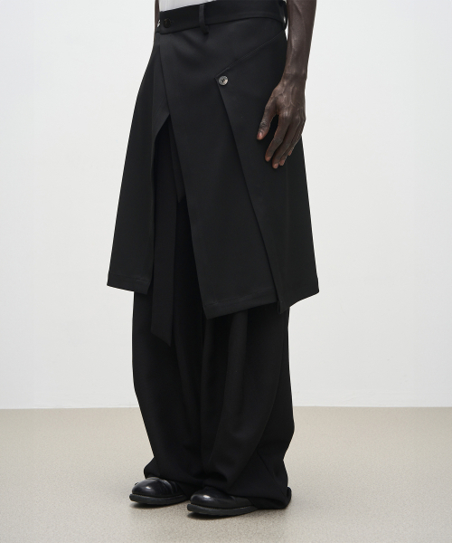 7440-37-1(7440-37-1)の「layered skirt(その他パンツ・メンズ・その他・LARGE/MEDIUM)」の2枚目の写真