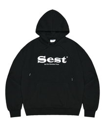 STANDARD HOODED T-SHIRT - BLACK