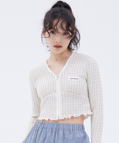 Biscuit Cardigan [Cream]