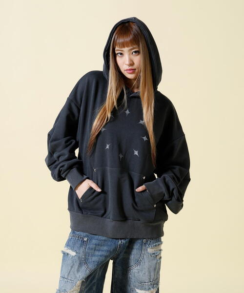 SIS/エスアイエス/circle star P/O sweat