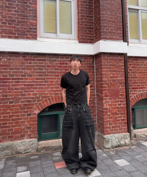 C WEAR BY THE GENIUS（シーウェアバイザジーニアス）の「メンズクロップTシャツブラック（Tシャツ/カットソー・メンズ・その他・SMALL/MEDIUM/LARGE/X-LARGE/XX-LARGE/X-SMALL）」の14枚目の写真