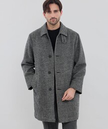 新品同様✨　マッキントッシュ　ロンドン　スタンドカラー　コート　ダークグレー WEB＆一部店舗限定】高密度タフタ キルティング スタンドカラー