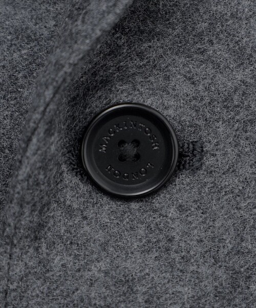 MACKINTOSH LONDON（マッキントッシュ ロンドン）の「【ROSLEY SL】【HEAT TWEED】ヒートツイードステンカラーコート（ステンカラーコート・メンズ・ダークネイビー/グレー系その他2・38/40）」の13枚目の写真