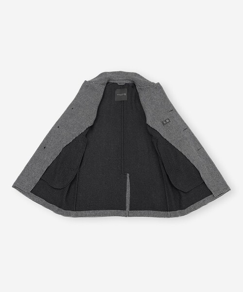 MACKINTOSH LONDON（マッキントッシュ ロンドン）の「【ROSLEY SL】【HEAT TWEED】ヒートツイードステンカラーコート（ステンカラーコート・メンズ・ダークネイビー/グレー系その他2・38/40）」の14枚目の写真