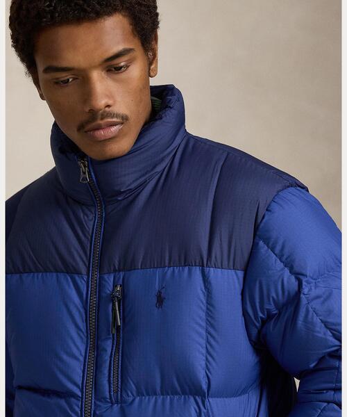 ポロ ラルフ・ローレン ダウンジャケット 青 Polo Ralph Lauren Down Jacket Blue / ポロ ラルフローレン ダウン