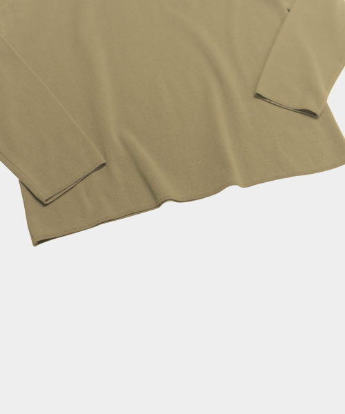 BIRBANTE（ビルバンテ）の「ミラノウォッシャブルラウンドニット - ベージュ（ニット/セーター・メンズ・ベージュ・SMALL/MEDIUM/X-LARGE/LARGE）」の6枚目の写真