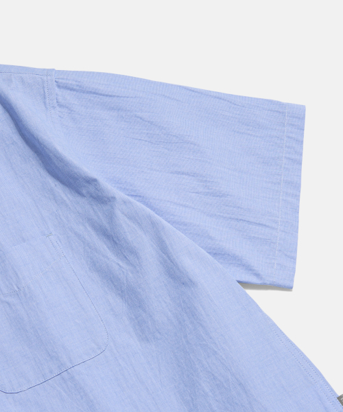 ESPIONAGE（エスピオナジ）の「Comfort S/S Shirt Blue H.D（シャツ/ブラウス・レディース・その他・X-LARGE/MEDIUM/LARGE）」の9枚目の写真