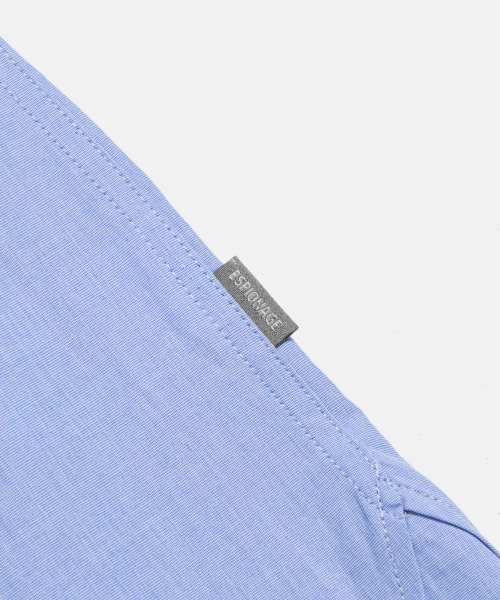 ESPIONAGE（エスピオナジ）の「Comfort S/S Shirt Blue H.D（シャツ/ブラウス・レディース・その他・X-LARGE/MEDIUM/LARGE）」の7枚目の写真