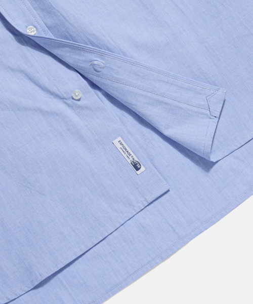 ESPIONAGE（エスピオナジ）の「Comfort S/S Shirt Blue H.D（シャツ/ブラウス・レディース・その他・X-LARGE/MEDIUM/LARGE）」の5枚目の写真