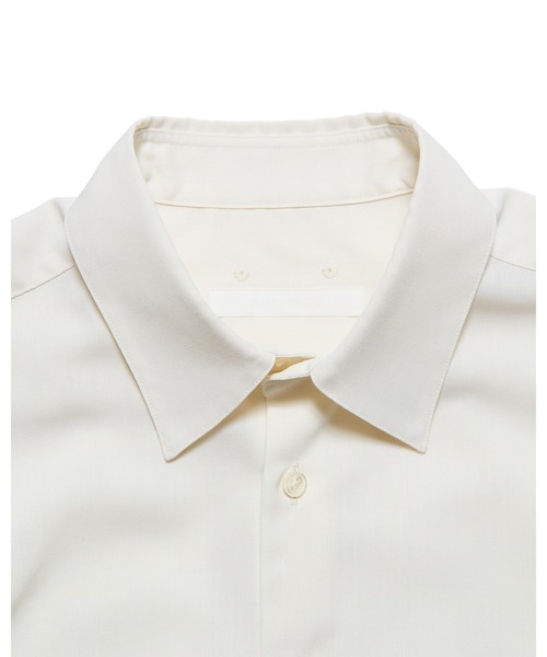 SOPHNET.（ソフネット）の「HIGH-TWIST REGULAR-FIT S/S SHIRT（シャツ/ブラウス・メンズ・ネイビー/オフホワイト・2/5/4/3/1）」の10枚目の写真