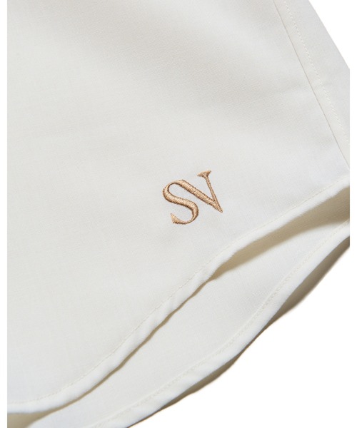 SOPHNET.（ソフネット）の「HIGH-TWIST REGULAR-FIT S/S SHIRT（シャツ/ブラウス・メンズ・ネイビー/オフホワイト・2/5/4/3/1）」の11枚目の写真