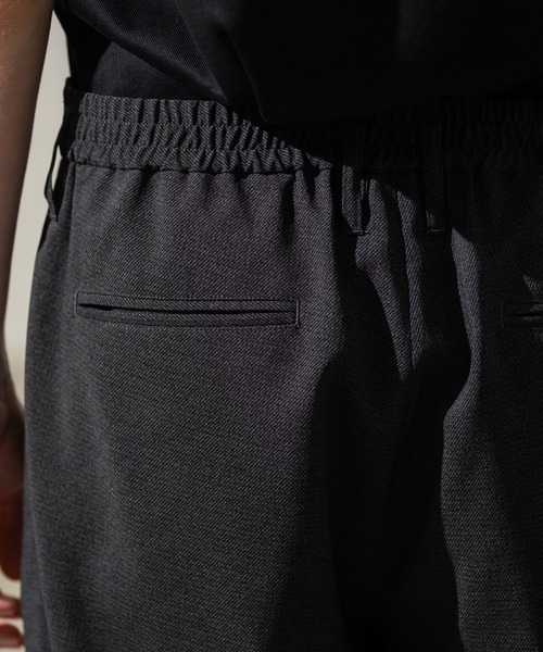 CITY TOKYO（シティトウキョウ）の「【CITY TOKYO/シティートーキョー】Cool-flex ﾜｲﾄﾞﾄﾗｳｻﾞｰｽﾞ（スラックス・メンズ・ブラック/カーキ・1/2/3）」の16枚目の写真