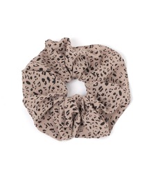 GLOBAL WORK | レオパ柄シフォンシュシュ/629953(シュシュ)