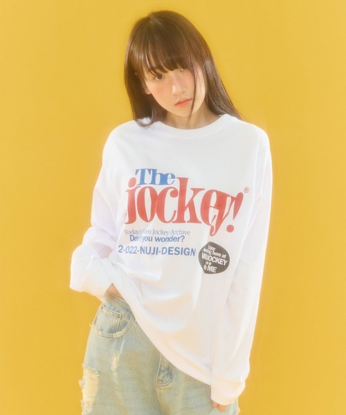 Video Jockey(ビデオジョッキー)の「【UNISEX】VIDEO JOCKEY/Video Market ロンT(Tシャツ/カットソー・レディース・ブラック/ホワイト・MEDIUM/SMALL)」の8枚目の写真
