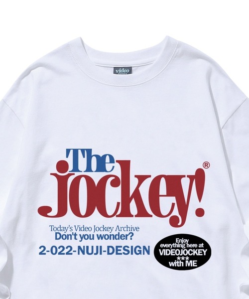 Video Jockey(ビデオジョッキー)の「【UNISEX】VIDEO JOCKEY/Video Market ロンT(Tシャツ/カットソー・レディース・ブラック/ホワイト・MEDIUM/SMALL)」の11枚目の写真