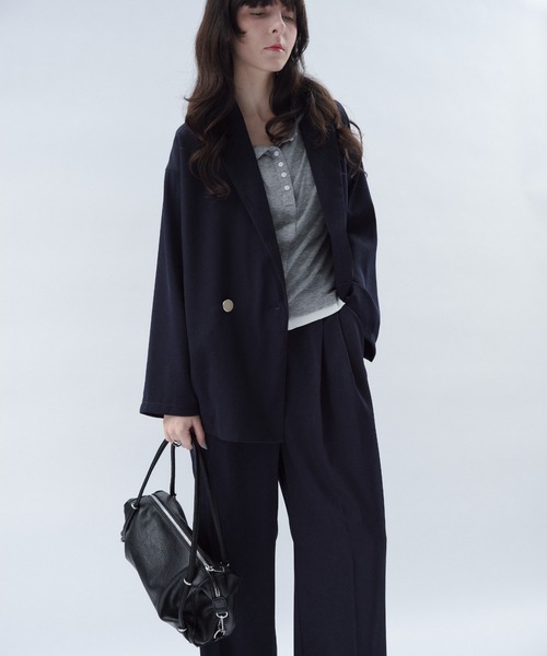 Shelly island（シェリーアイランド）の「スクエアミニボストンバッグ（ショルダーバッグ・レディース・ブラウン/ブラック・FREE）」の11枚目の写真