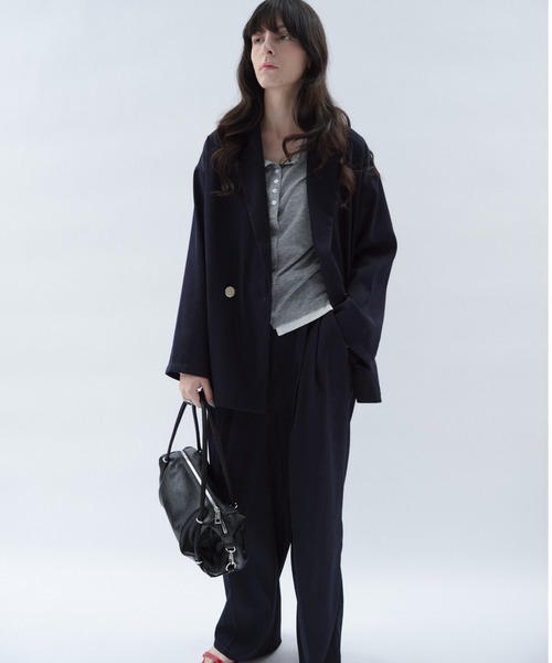 Shelly island（シェリーアイランド）の「スクエアミニボストンバッグ（ショルダーバッグ・レディース・ブラウン/ブラック・FREE）」の12枚目の写真