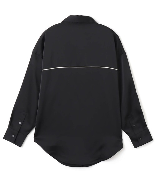 NIKE(ナイキ)の「NIKE AS W NSW OFFLN WVN STN LS TOP / ナイキ ウィメンズ NSW OFFLN ウーヴン STN L/S トップ 【SP】(シャツ/ブラウス・レディース・ブラック/グリーン・S/M/L)」の16枚目の写真