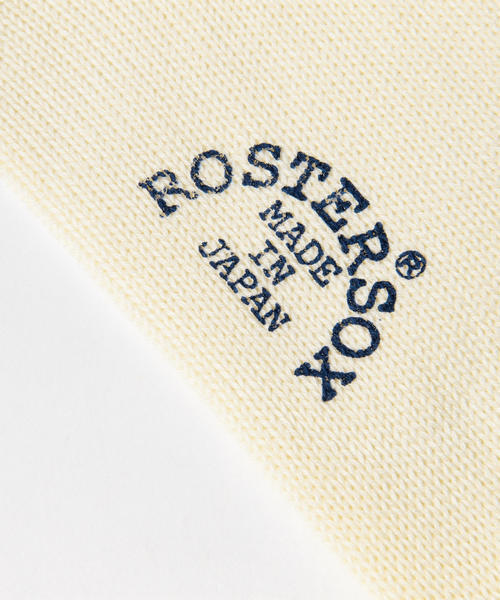 ROSTER SOX(ロスターソックス)の「ROSTER SOCKS×BEAMS BOY / 3STAR SOCKS(ソックス/靴下・レディース・ホワイト/ブラック・ONE SIZE)」の6枚目の写真