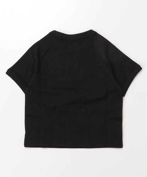 adidas（アディダス）の「スリーストライプ Tシャツ / アディダスオリジナルス adidas Originals（Tシャツ/カットソー・キッズ・ブラック・100/110/120/130）」の8枚目の写真