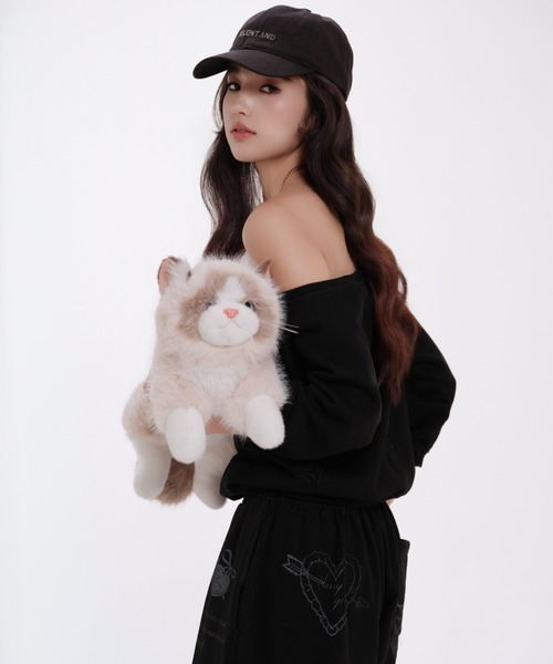 silent(and)（サイレントアンド）の「Angel Spray Sweat Tops（スウェット・レディース・ホワイト/ブラック・FREE）」の5枚目の写真