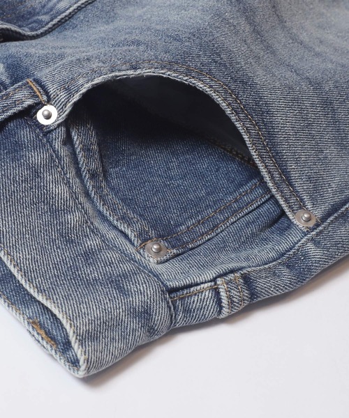 coca(coca)(コカ)の「ムーヴデニムフレアパンツ(デニムパンツ・レディース・ライトブルー/ブルー・L/M/S)」の19枚目の写真