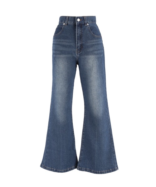 coca(coca)(コカ)の「ムーヴデニムフレアパンツ(デニムパンツ・レディース・ライトブルー/ブルー・L/M/S)」の22枚目の写真