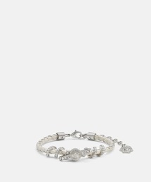 VERSACE | ジャンニ リボン クリスタル レザーブレスレット(ブレスレット)