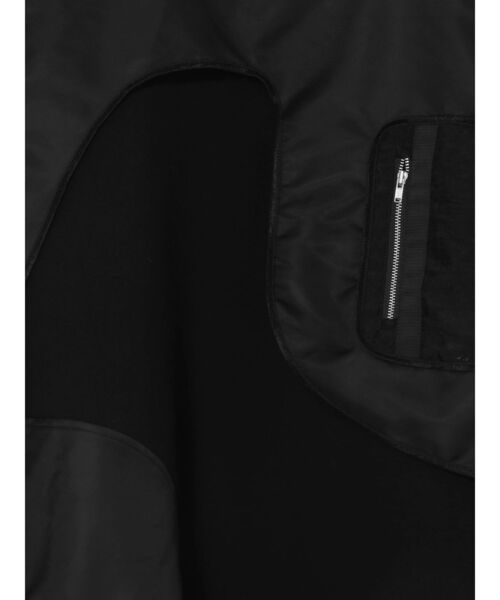 UN3D.(アンスリード)の「MA-1 VEST DOCKING SWEAT / MA-1ベストドッキングスウェット(スウェット・レディース・その他1/ブラック・36/38)」の14枚目の写真