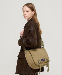 ROIDESROIS（ロワデロワ）の「ヴィンテージツーバックレイヤーポケットクロスバッグ（オリーブ）（メッセンジャーバッグ）」