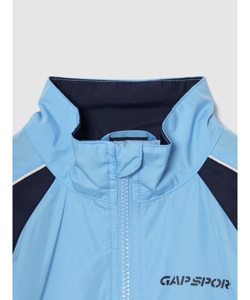 GAP(ギャップ)の「リラックスフィット カラーブロック ウィンドブレーカー (キッズ)(ナイロンジャケット・キッズ・ブルー/グレー・120cm/160cm/150cm/140cm/130cm/110cm)」の10枚目の写真