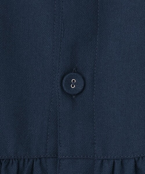 Afternoon Tea(アフタヌーンティー)の「ヘリンボーンバックVネックエプロン(エプロン・レディース・ネイビー/チャコールグレー・ONE SIZE)」の9枚目の写真