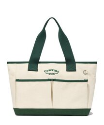 COVERNAT（カバーナット）の「アーチロゴビッグキャンバストートバッググリーン（トートバッグ）」