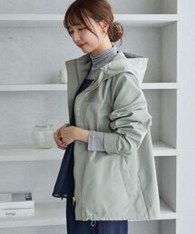 ツイルストレッチフードブルゾン