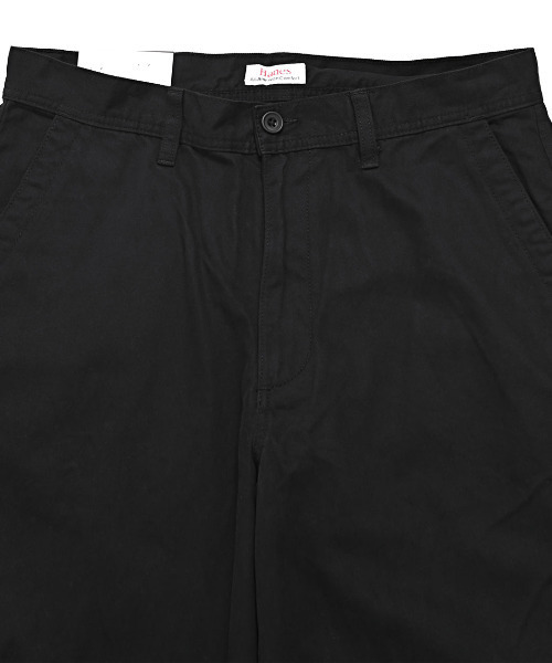 HANES(ヘインズ)の「『Hanes/ヘインズ』ワイドフィットノータックチノパンツ(チノパンツ・メンズ・カーキ/ダークベージュ/ブラック・LL/L/M)」の12枚目の写真