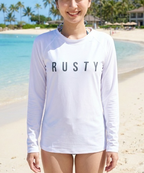 セール】【RUSTY/ラスティー】レディース長袖ラッシュガード/水陸両用