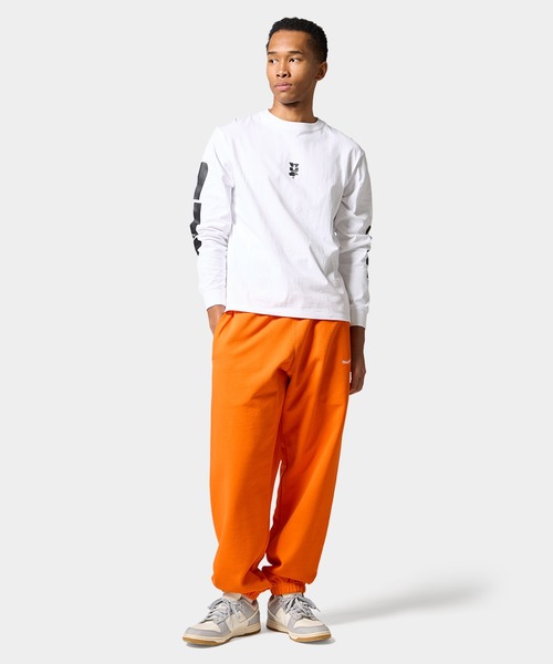 HUF(ハフ)の「MEGABLAST LS TEE(Tシャツ/カットソー・メンズ・ネイビー/ホワイト/ピンク/ブラック・L/M/S/XS/XXL/XL)」の14枚目の写真