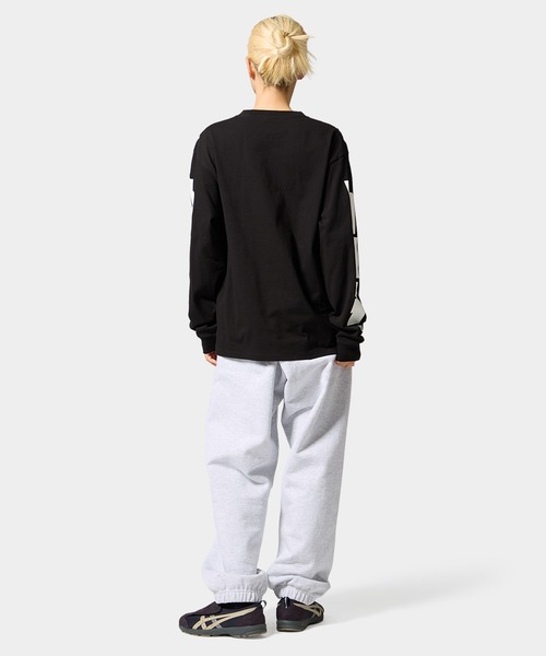HUF(ハフ)の「MEGABLAST LS TEE(Tシャツ/カットソー・メンズ・ネイビー/ホワイト/ピンク/ブラック・L/M/S/XS/XXL/XL)」の19枚目の写真