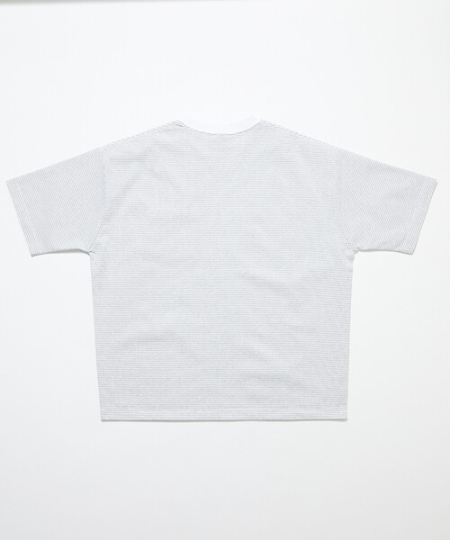 FREAK'S STORE(フリークスストア)の「限定展開 STORATECH/ストラテック ワイドシルエット クルーネックTシャツ/抗菌/防臭/制菌/UVカット/接触冷感/吸水速乾(Tシャツ/カットソー・メンズ・ブラック/スミクロ/グレー系その他/ブラック系その他/ホワイト系その他/ホワイト/グレイッシュベージュ・SMALL/X-LARGE/LARGE/MEDIUM)」の8枚目の写真