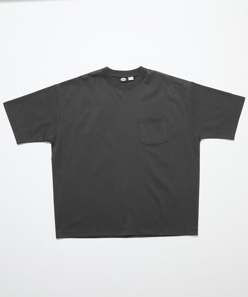FREAK'S STORE(フリークスストア)の「限定展開 STORATECH/ストラテック ワイドシルエット クルーネックTシャツ/抗菌/防臭/制菌/UVカット/接触冷感/吸水速乾(Tシャツ/カットソー・メンズ・ブラック/スミクロ/グレー系その他/ブラック系その他/ホワイト系その他/ホワイト/グレイッシュベージュ・SMALL/X-LARGE/LARGE/MEDIUM)」の15枚目の写真