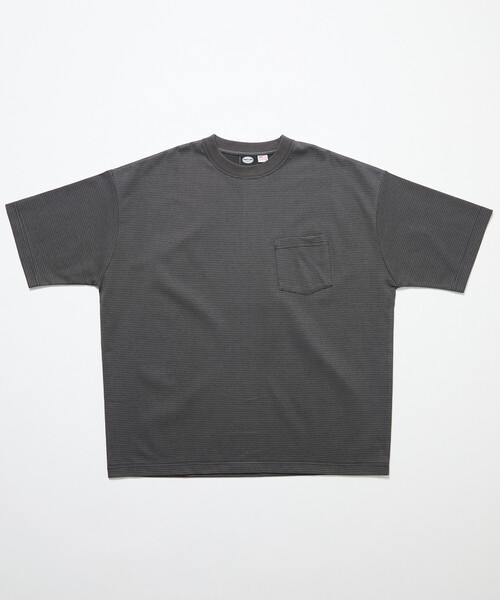FREAK'S STORE(フリークスストア)の「限定展開 STORATECH/ストラテック ワイドシルエット クルーネックTシャツ/抗菌/防臭/制菌/UVカット/接触冷感/吸水速乾(Tシャツ/カットソー・メンズ・ブラック/スミクロ/グレー系その他/ブラック系その他/ホワイト系その他/ホワイト/グレイッシュベージュ・SMALL/X-LARGE/LARGE/MEDIUM)」の6枚目の写真