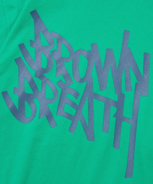 BROWNBREATH(ブラウンブレス)の「TAG TEE - BLUE GREEN(Tシャツ/カットソー・レディース・その他・L/XL/M/S)」の3枚目の写真